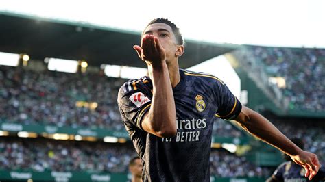 Jude Bellingham scores again as Real Madrid held to draw at Betis